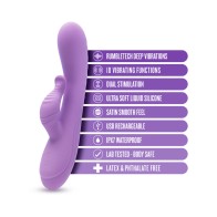 Blush Evelyn Purple Rabbit Vibrator