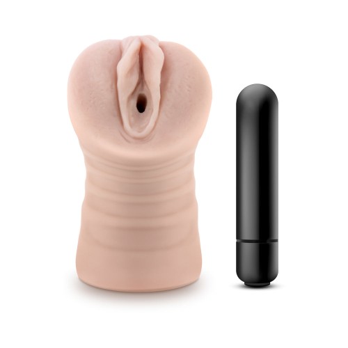 EnLust Ayumi Vibrating Stroker Beige - Ultimate Pleasure