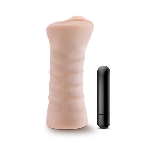 EnLust Ayumi Vibrating Stroker Beige - Ultimate Pleasure