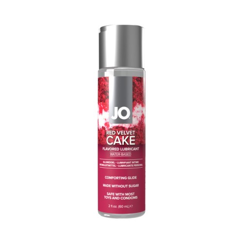 Lubricante Sabor Pastel de Terciopelo ROJO 2 oz.