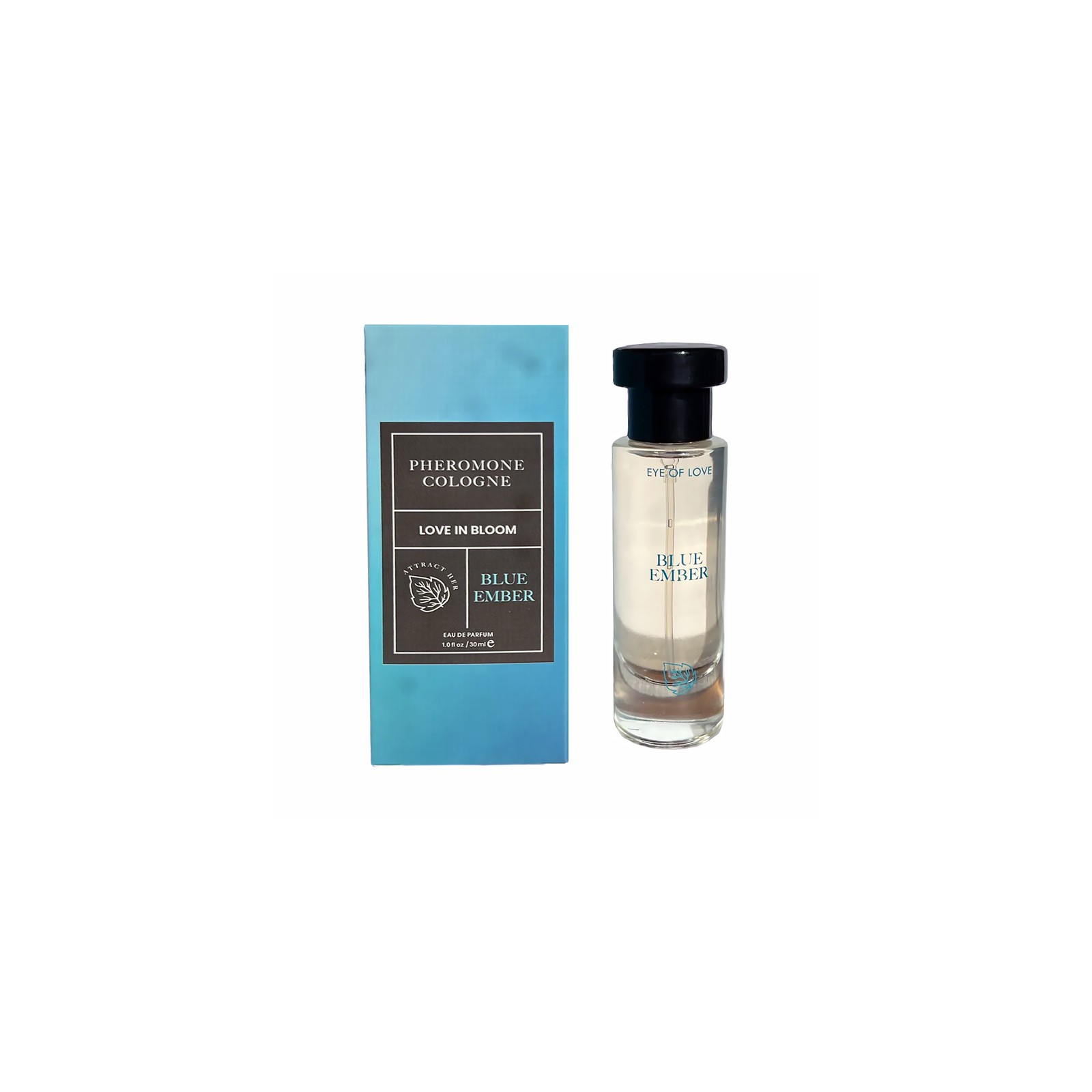 Eye of Love Bloom Perfume Pheromona Azul Ember 1 oz.