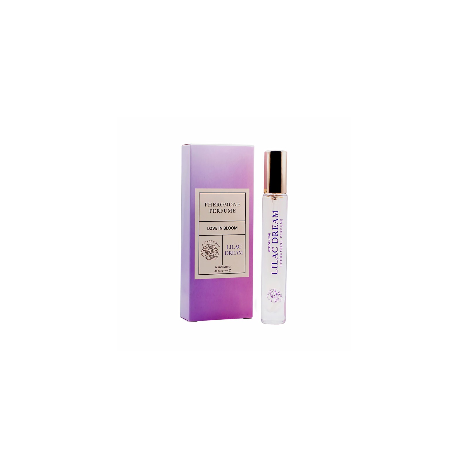 Eye of Love Bloom Attract Him Pheromone Parfum Lilac Dream 0.34 oz.