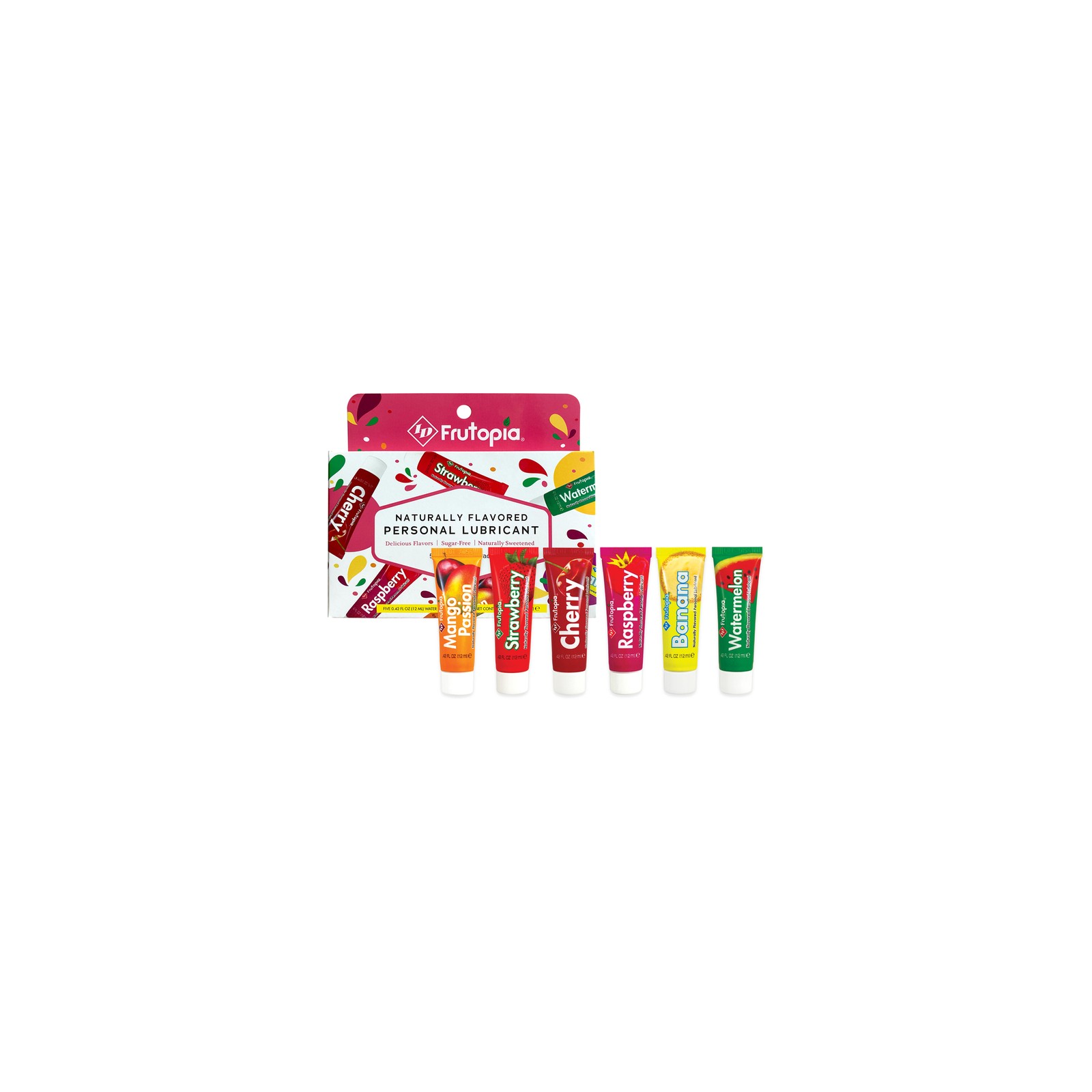 ID Frutopia Assorted Flavored Lubricant 5-Pack