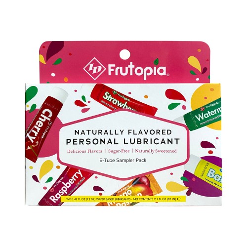 ID Frutopia Assorted Flavored Lubricant 5-Pack