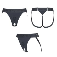 Arnés de Lencería Strap-On-Me Único Talla Única Gris