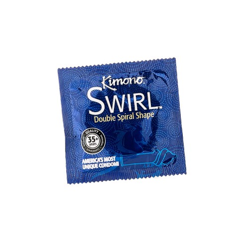 Kimono Swirl 12-Pack - Excitantes Condones Veganos