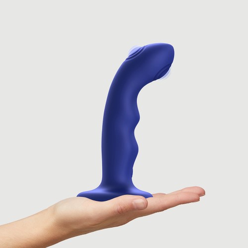 Dildo Tapping Wave de Strap-On-Me Azul Noche