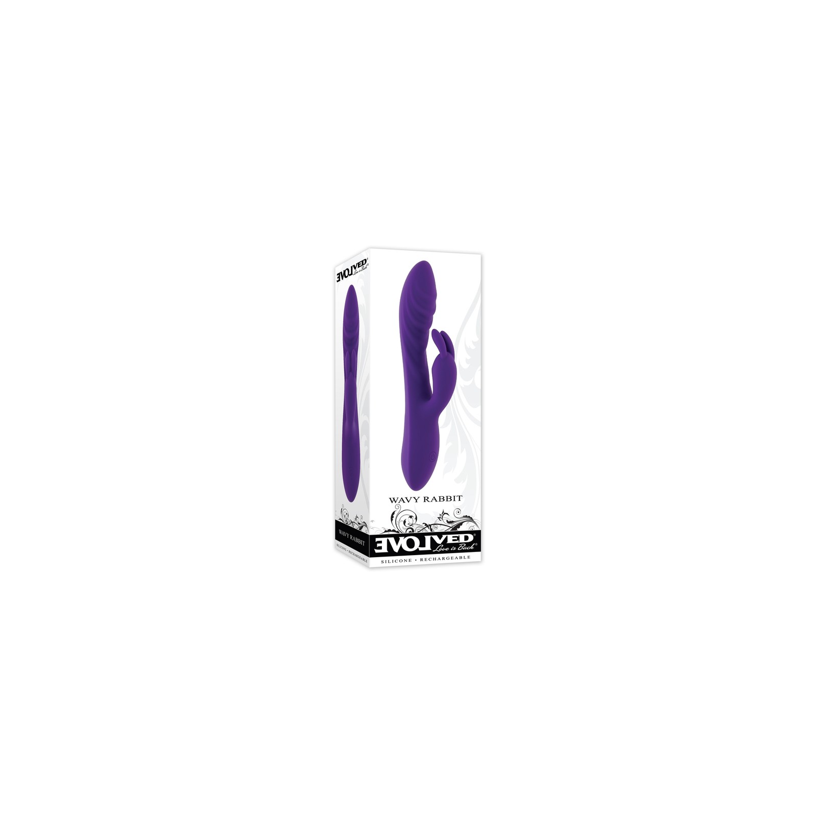 Evolved Wavy Rabbit Rechargeable Dual Stimulator