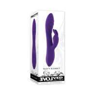 Evolved Wavy Rabbit Rechargeable Dual Stimulator