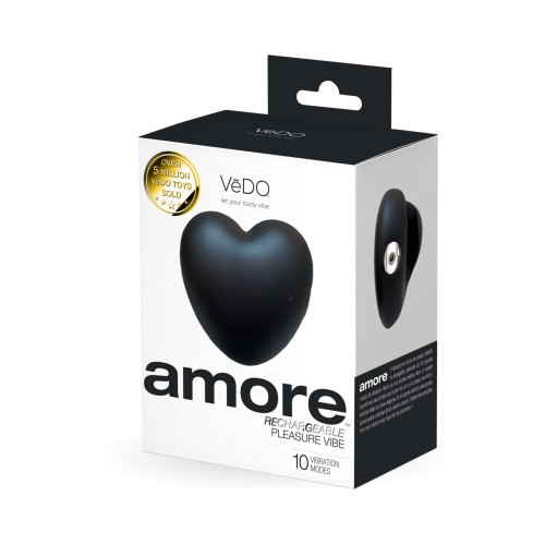 VeDO Amore Rechargeable Pleasure Vibe Black