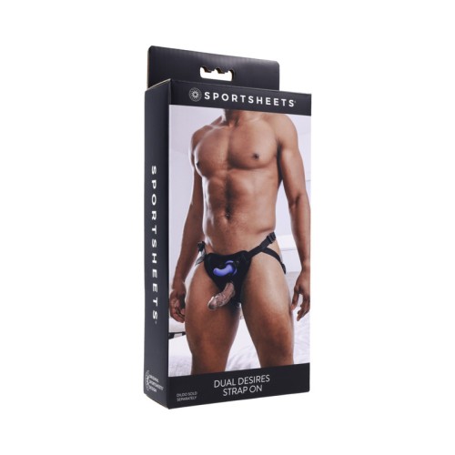 Arnes de Doble Deseo Sportsheets