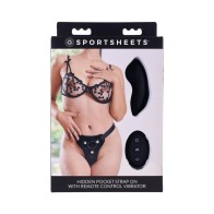 Set Strap On con Bolsillo Oculto Sportsheets