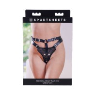 Arnés Strap-On de Cintura Alta Sportsheets Aurora