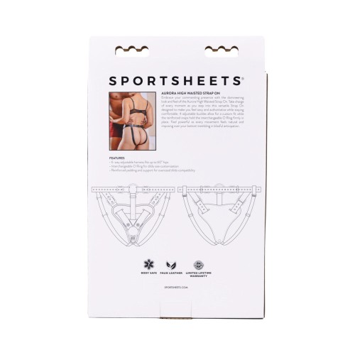 Arnés Strap-On de Cintura Alta Sportsheets Aurora