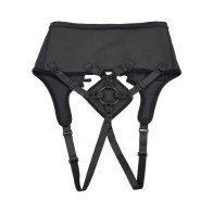 High Waisted Corset Strap-On for Couples