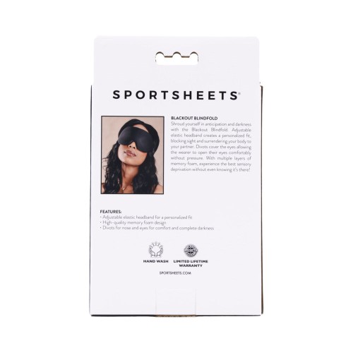 Antifaz Blackout de Sportsheets