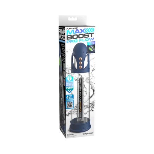 Pump Worx Max Boost Pro Flow Azul/Transparente