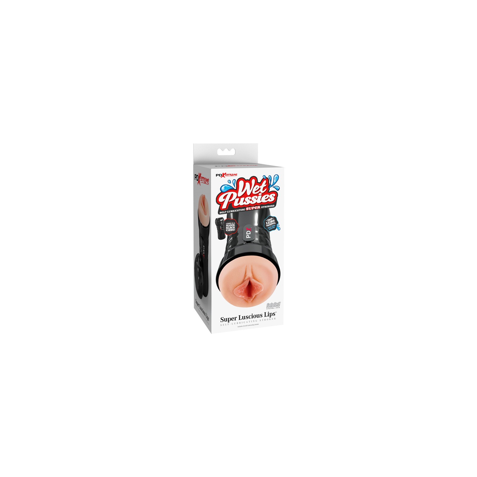 PDX Extreme Wet Pussies Stroker - Self-Lubricating