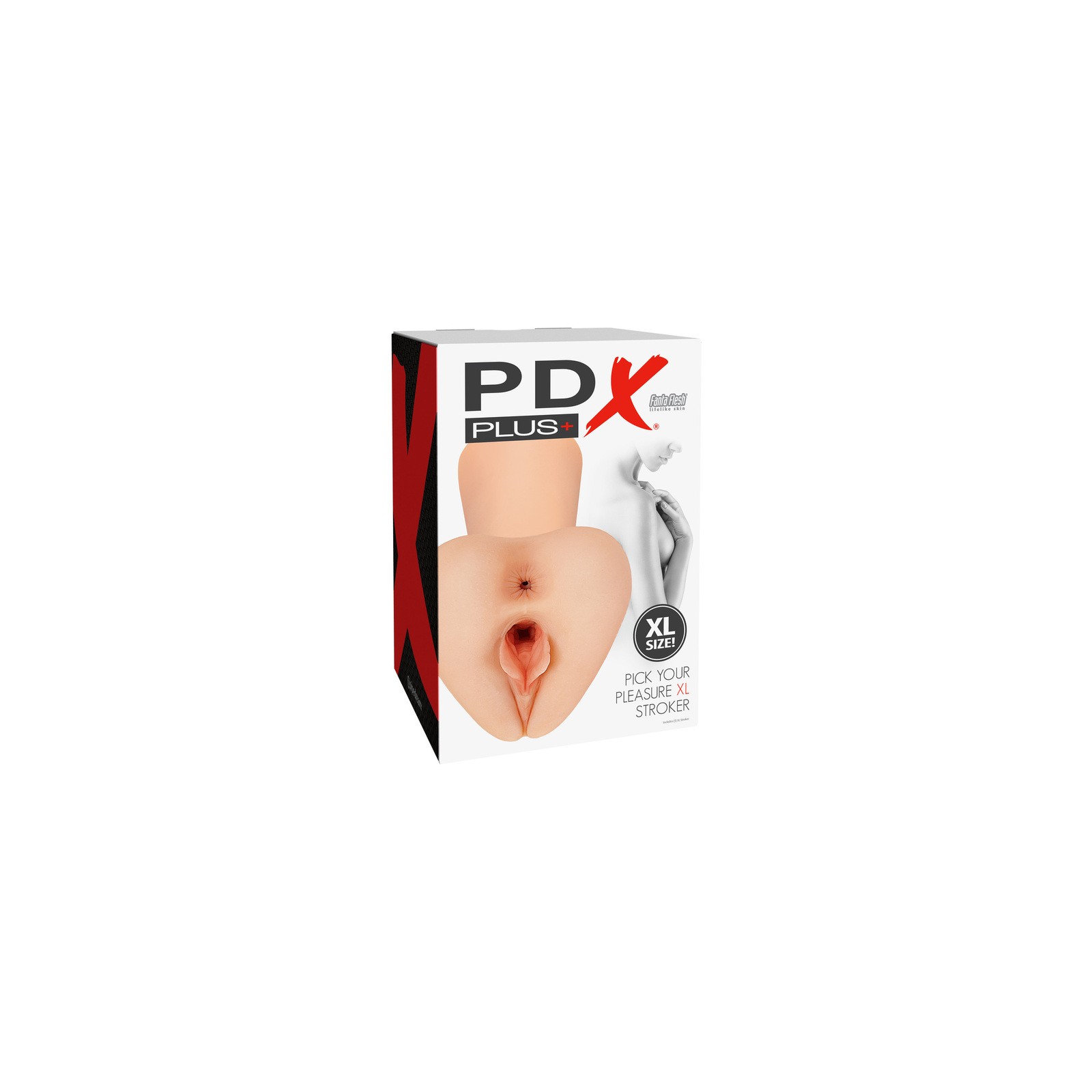 PDX Plus Elige tu Placer Stroker XL Claro