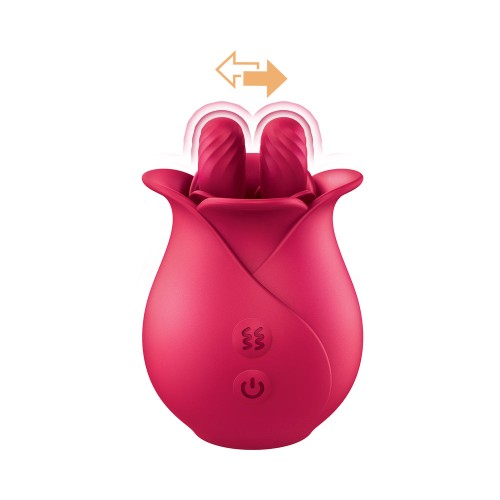 Clit-Tastic Tulip Finger Massager Red - Enhance Your Pleasure