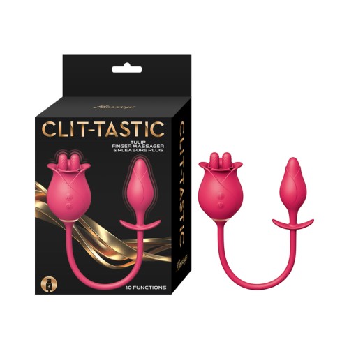 Clit-Tastic Tulip Finger Massager for Ultimate Sensation