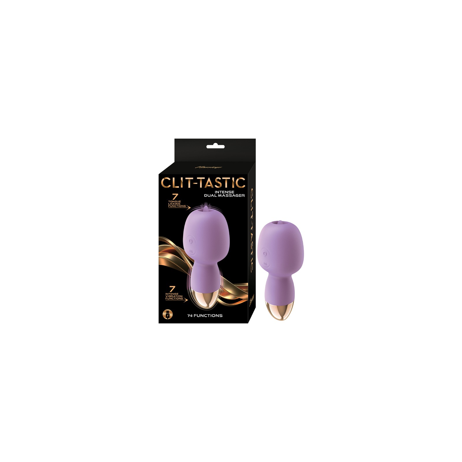 Clit-Tastic Intense Dual Massager for Unforgettable Pleasure