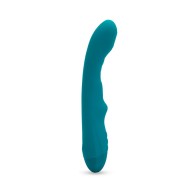 Vibrador Doble Tapping Vivi en Verde Esmeralda