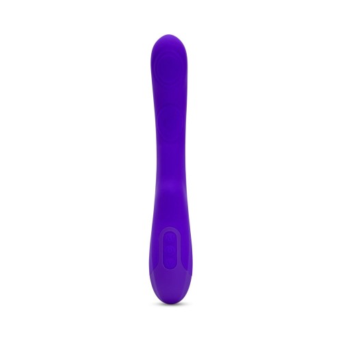 Vibrador Doble Tapping Nu Sensuelle Vivi Púrpura Profundo - Placer Máximo