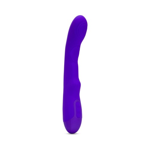 Vibrador Doble Tapping Nu Sensuelle Vivi Púrpura Profundo - Placer Máximo