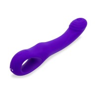 Vibrador de Golpeo Nu Sensuelle Rhapsody Púrpura Profundo