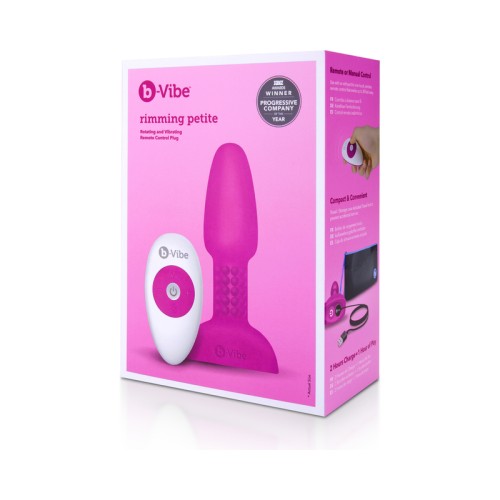 Plug Vibrante Control Remoto b-Vibe Rimming Petite