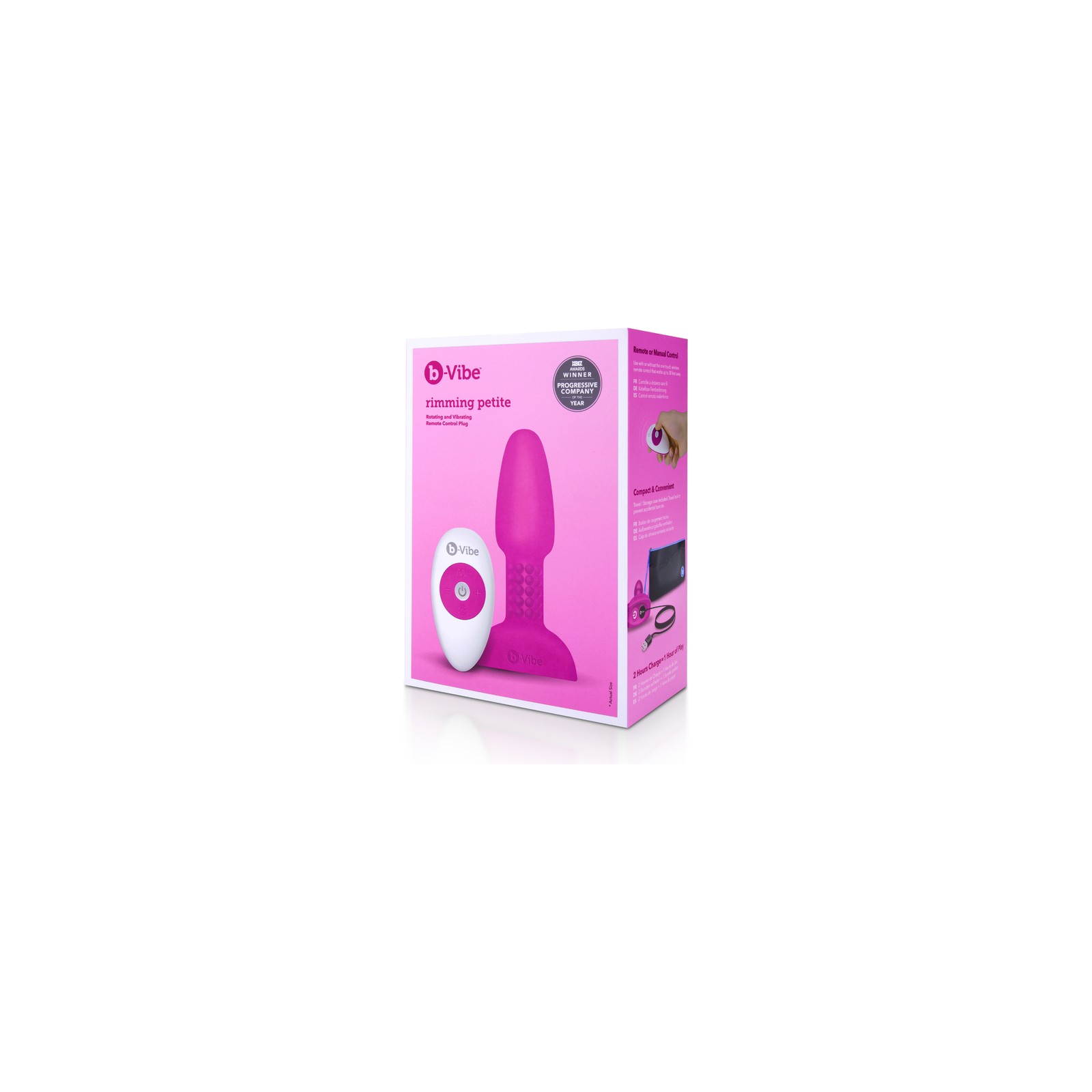 b-Vibe Rimming Petite Remote Control Vibrating Plug