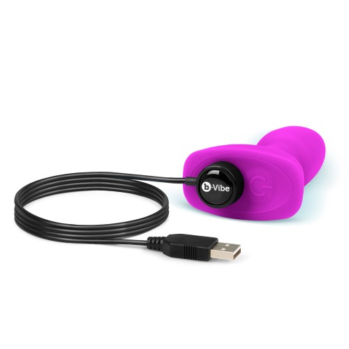 Plug Vibrante Control Remoto b-Vibe Rimming Petite