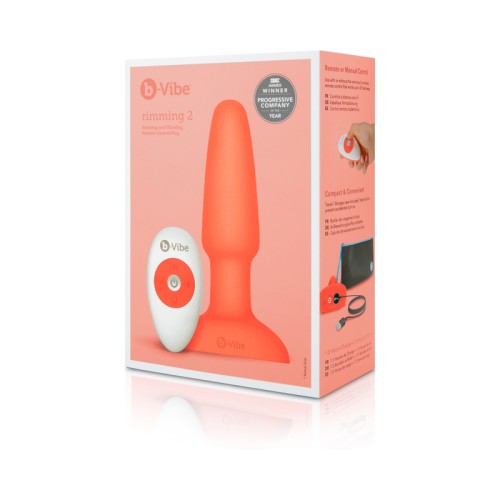 b-Vibe Rimming 2 Rotating Vibrating Plug