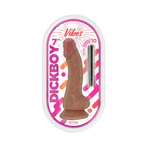 Dickboy Vibes - Realistic Vibrating Dildo 7 in.