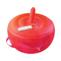 Cojín Inflable Bouncy Banger con Dildo Vibrante