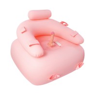 Get Down On It Inflatable Cushion with Dildo