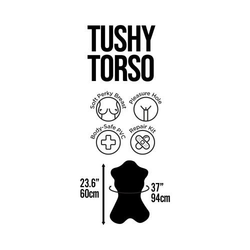 Tushy Torso Blow Up Doll