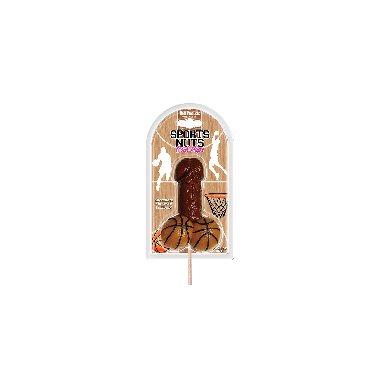 Chupa Chups de Chocolate Sports Nuts para Fiestas