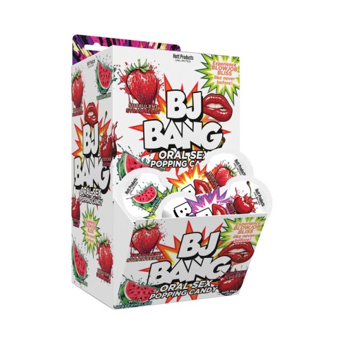 BJ Bang Oral Sex Candy 72-Piece Display - Fun Flavors