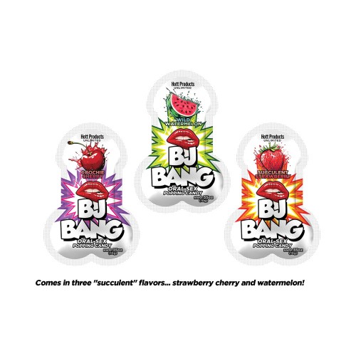 BJ Bang Oral Sex Candy 72-Piece Display - Fun Flavors