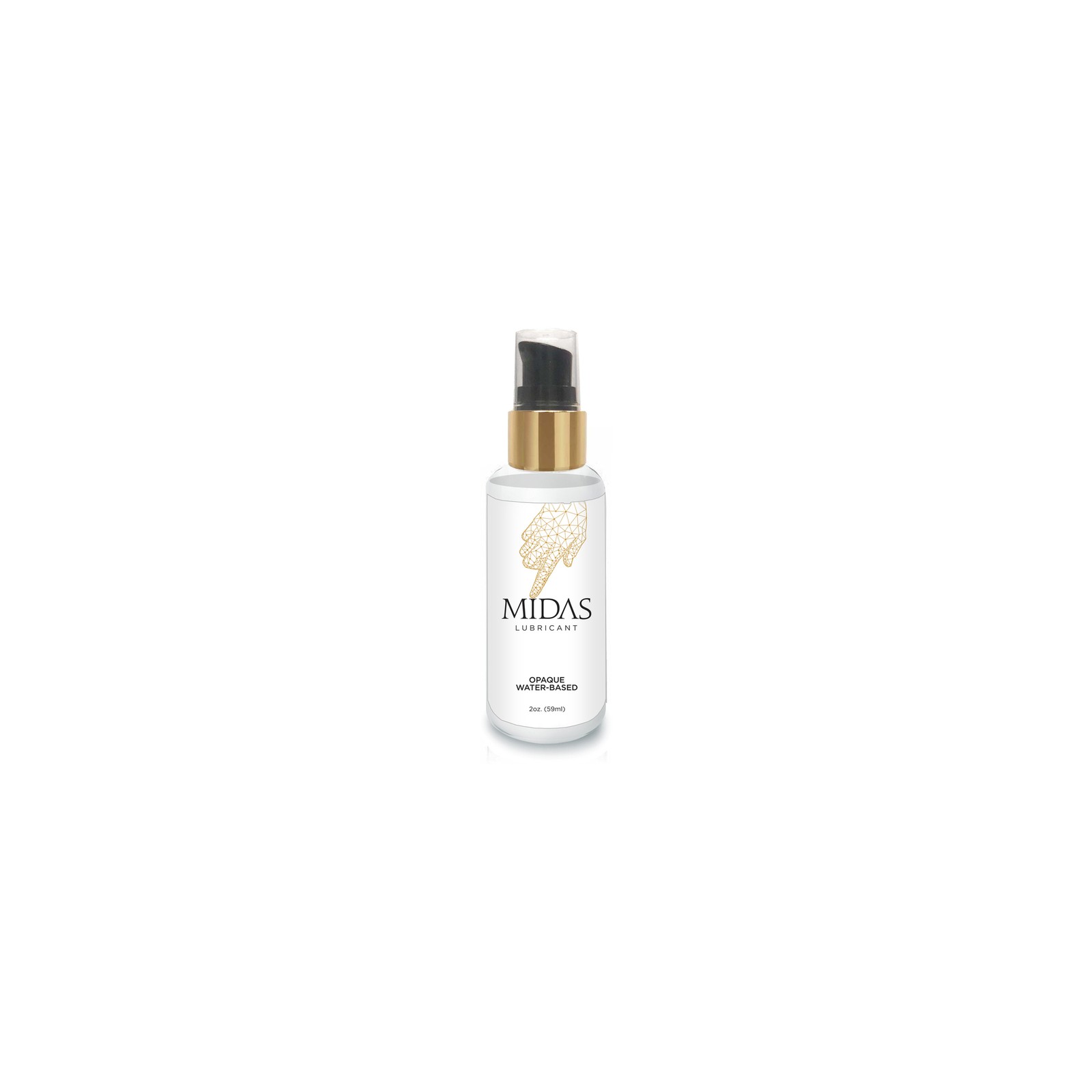 Midas Water-Based Personal Lubricant - 2 oz Bottle