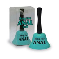 Teal Anal Bell Ring for Playful Connection