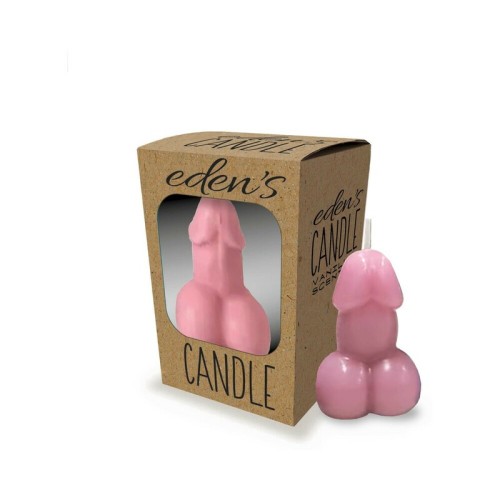 Eden's Penis Candle Rose Vanilla