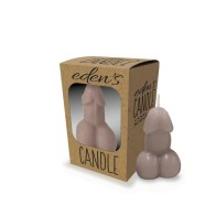 Vela Pene Taupe de Eden para Relajación