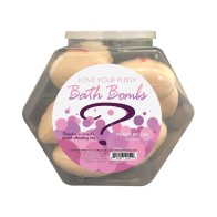 Bombas de Baño Love Your Pussy 9-Piezas Fishbowl