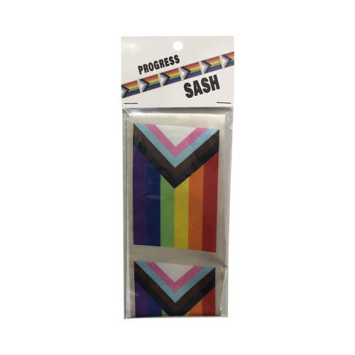 Sash Progreso Orgullo LGBTQ para Visibilidad