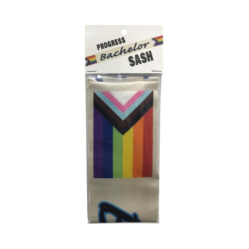 Sash Bachelor Progresista para Eventos de Orgullo