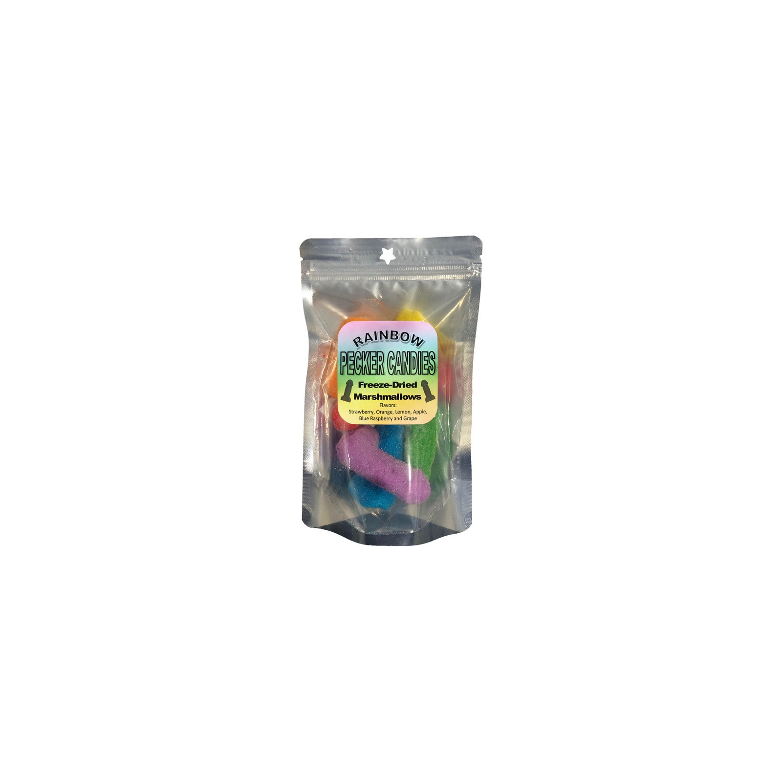 Freeze Dried Rainbow Pecker Candies