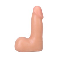 Dildo Realista de 5 in. ULTRASKYN con Testículos Removibles